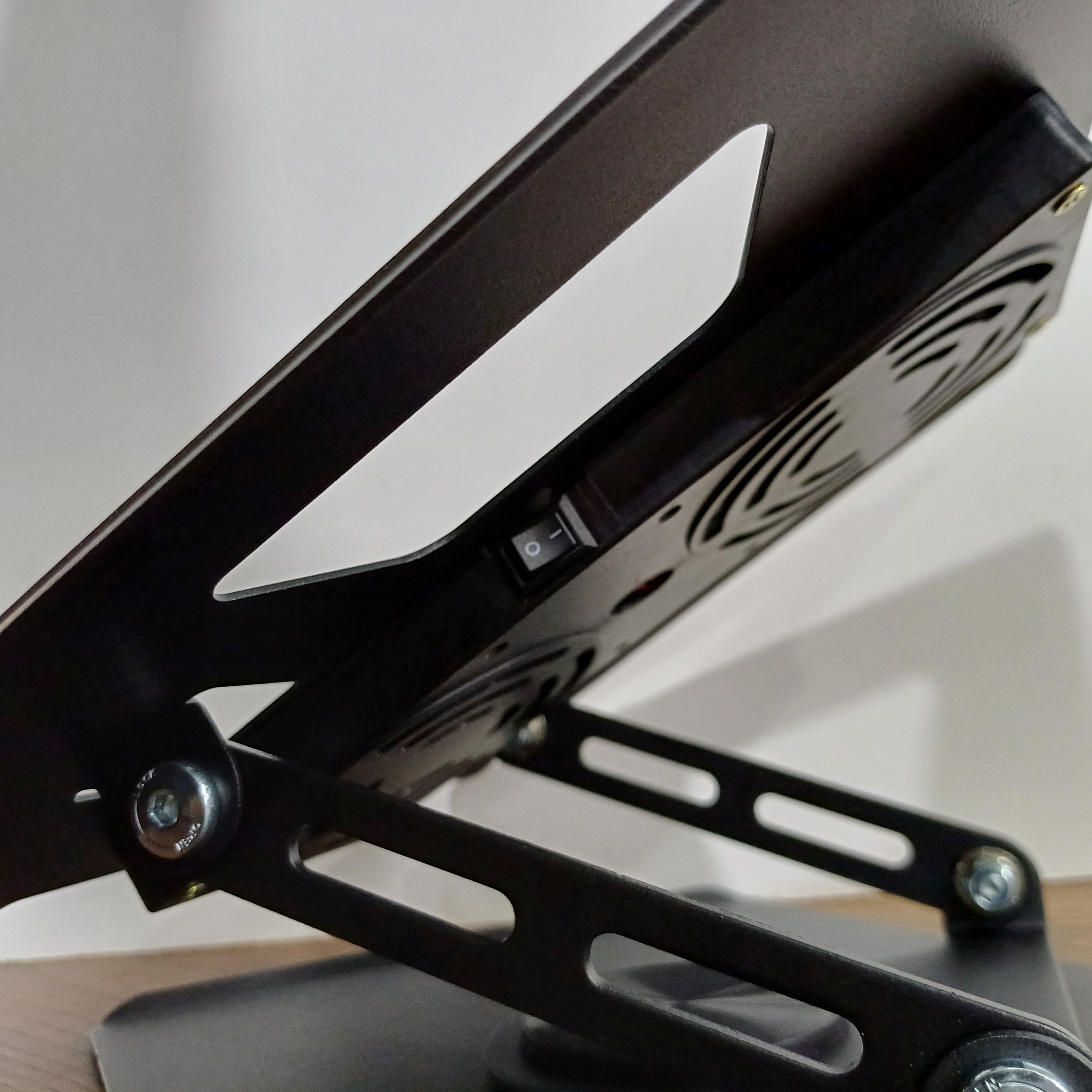 💻👩🏻‍💻DUO: COOLER PARA LAPTOP VENTILADOR DOBLE+ SOPORTE DE METAL PLEGABLE PARA CELULAR 📲🤩